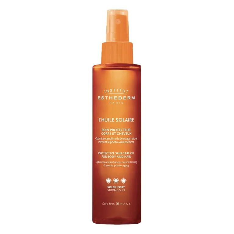 Endast denna vecka Institut Esthederm Strong Protective Sun Care Oil Body&Hair