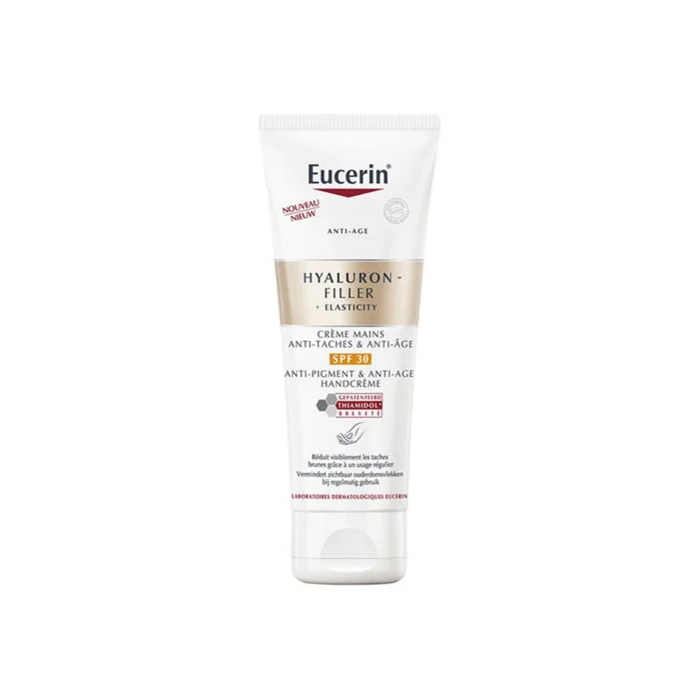 Erbjudandepris Eucerin Hyaluron-Filler + Elasticity Anti-Pigment & Anti-Age Handkräm SPF 30