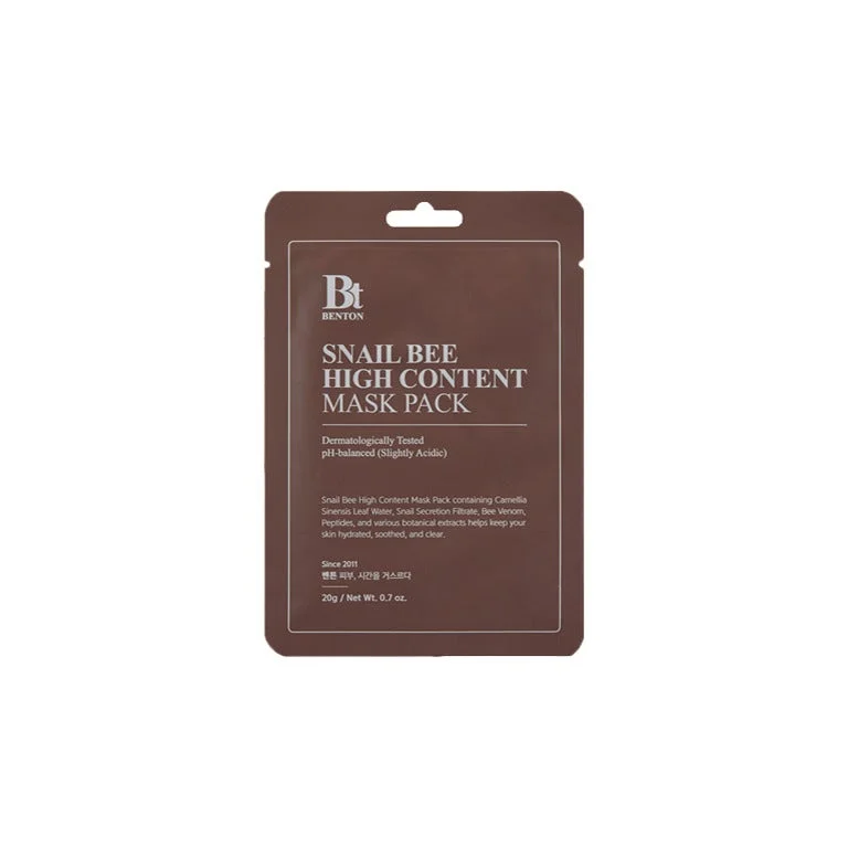 Billig Benton Snail Bee High Content Mask Pack
