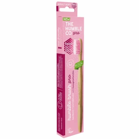Sänkt pris The humble Co - Humble Brush Pro Spiraltandborste Rosa Mjuk