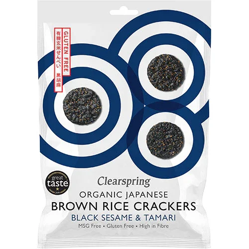 Bästa pris Rice Cracker Svart Sesam EKO