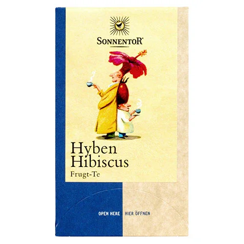 Snabb frakt Hyben-Hibiskus Frugt te 18x3gr | 18 påsar