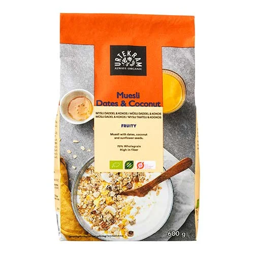 Erbjudande Müsli Dadlar & Kokos Eko