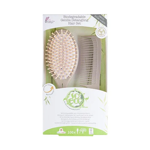 Populärt val Gentle Detangling Hårborste Set