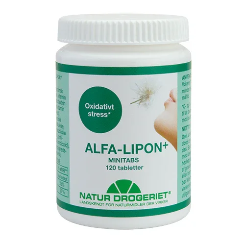Fri frakt Alfa Lipon + Minitabs | 120 tabl.