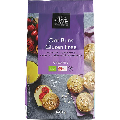Populär Oat Buns GF - bagemix Ø