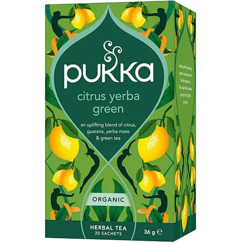 Citrus Yerba Green Te Økologisk Rea