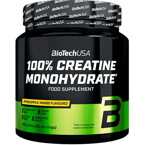Extra rabatt Creatine Monohydrate 300 g | Pineapple-Mango