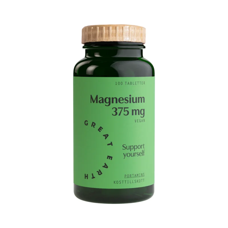 Magnesium 375mg 100 tabletter Endast denna vecka