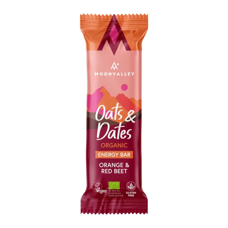 Sänkt pris Oats & Dates Bar Orange & Red Beets 50g