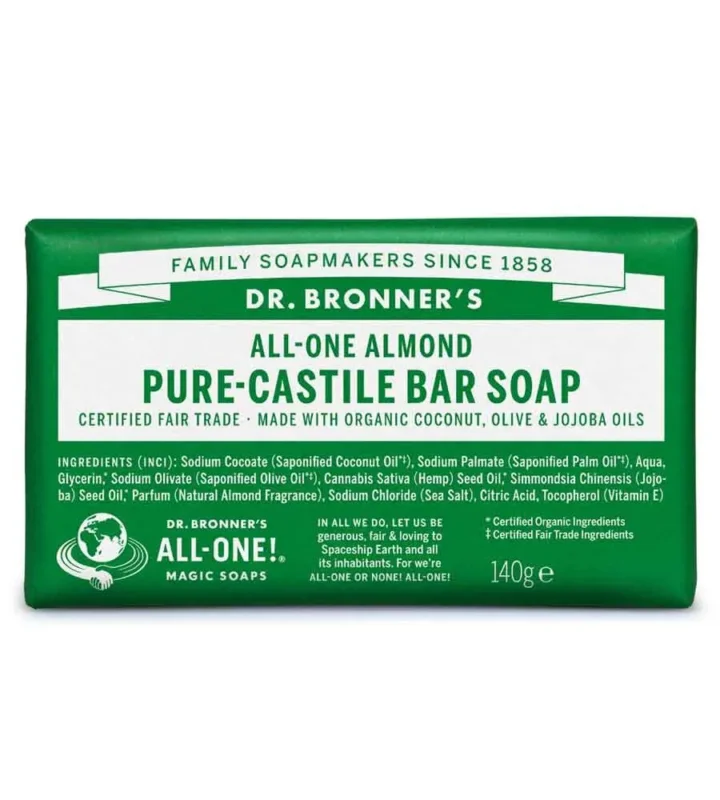 Almond Bar Soap 140 gr Bästa pris