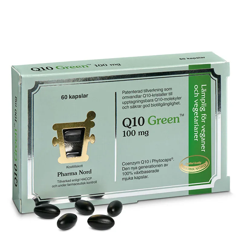 Billig Q10 Green 100mg 60 kapslar