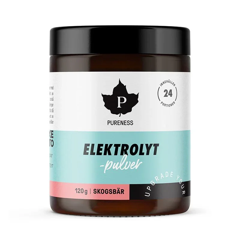 Elektrolytpulver Skogsbär 120g Populär