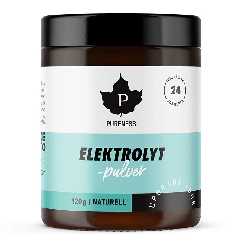Elektrolytpulver Naturell 120g Nyhet