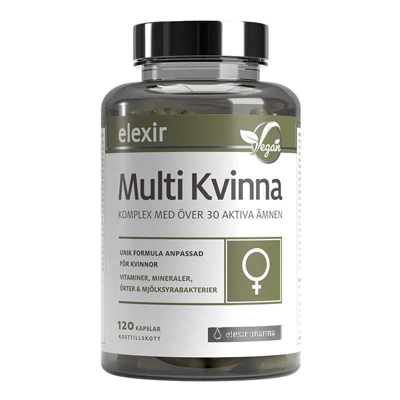 Beställ nu Multi Kvinna 120 kapslar