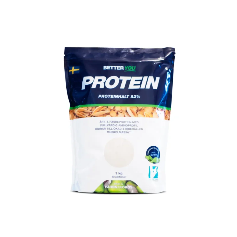Nyhet Ärt-Havreprotein 1kg Päron/Kokos