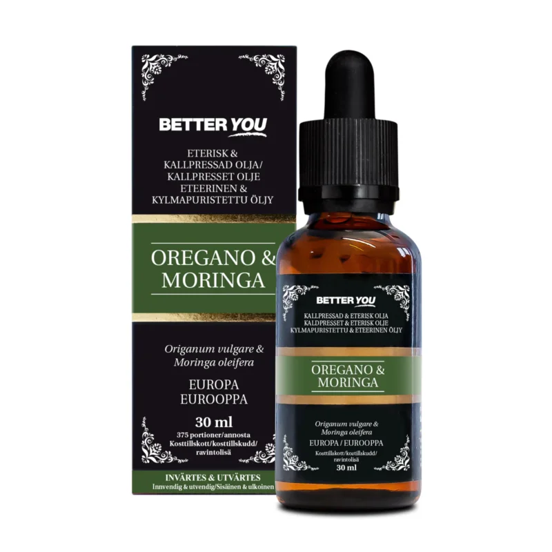 Eterisk Olja Oregano och Moringa 30ml Rabatt