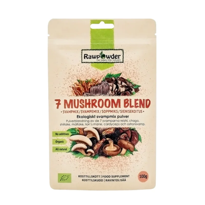 7 Mushroom Blend 100g Sista chansen