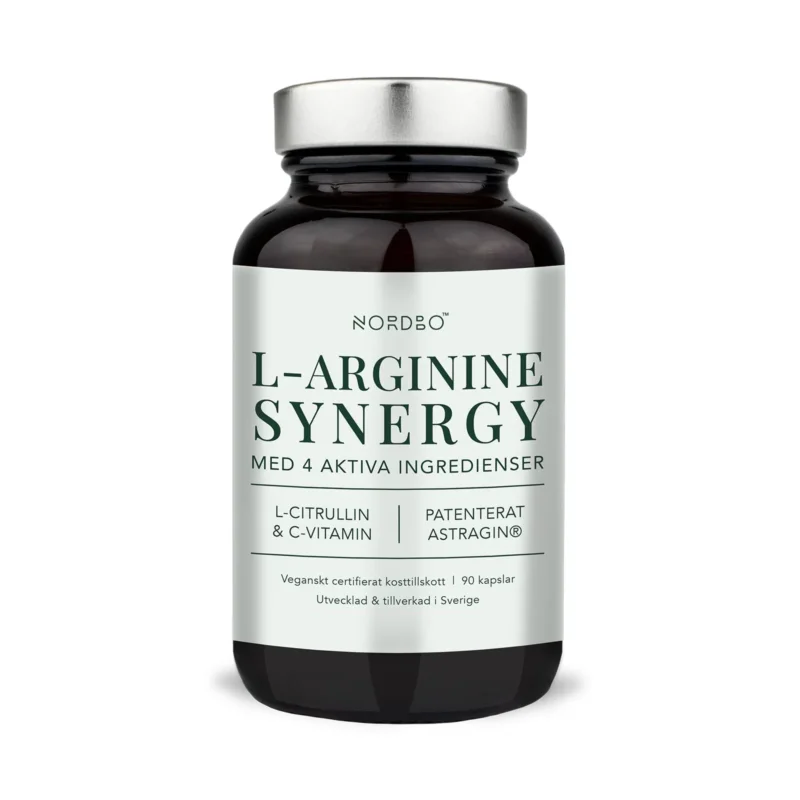 Extra rabatt L-Arginine Synergy 90 kapslar
