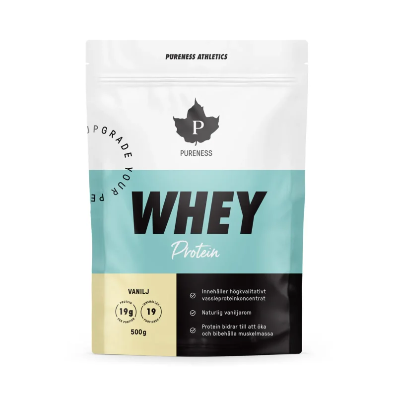 Kampanj Pureness Athletic Whey Protein Vanilj 500 g