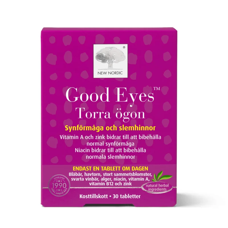 Good Eyes Torra Ögon 30 tabl Beställ nu