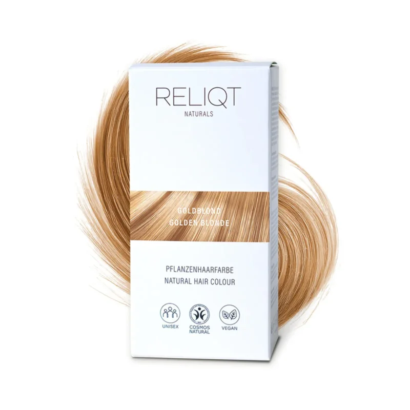 Handla nu Reliqt Natural Hair Colour Golden Blonde 100g