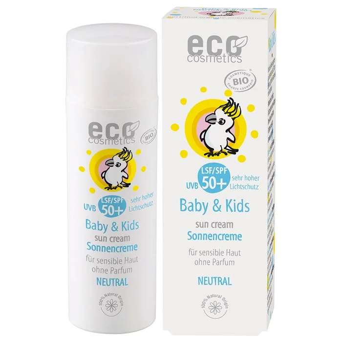 Begränsad tid Ekologisk Solkräm Neutral för barn SPF 50+, 50 ml