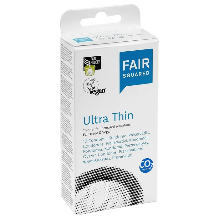 Rättvisemärkta Kondomer Ultra Thin, 10 st Kampanj