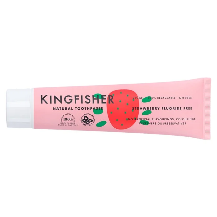 Beställ idag Naturlig Fluorfri Barntandkräm Jordgubb, 100 ml