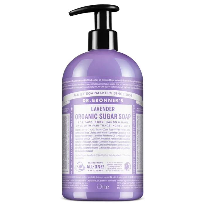 Organic Sugar Soap Lavender I lager