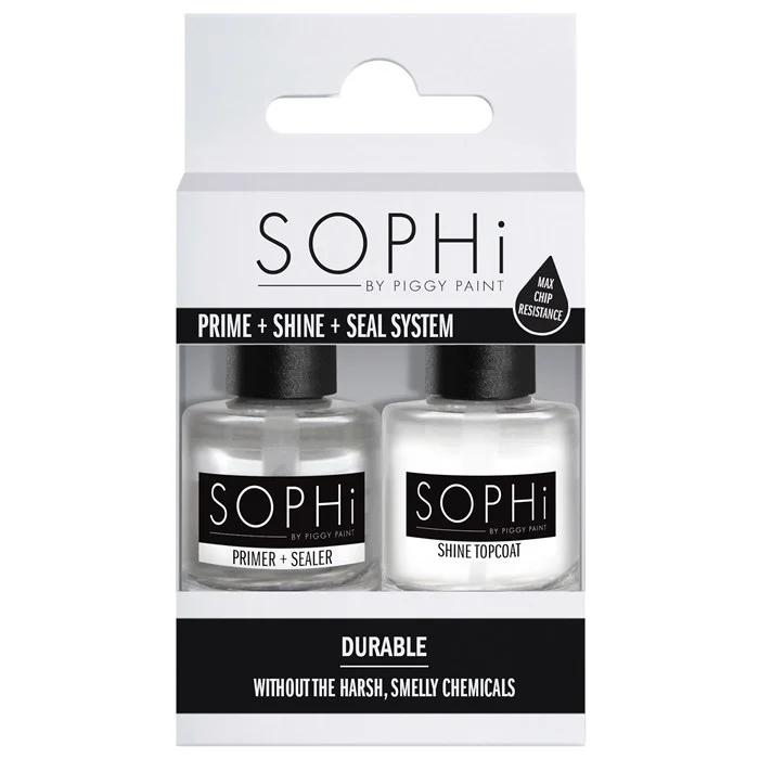 Prime + Shine + Seal System, 2 x 15 ml Snabb leverans