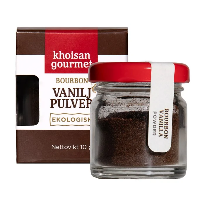 Utförsäljning Ekologiskt Vaniljpulver Bourbon, 10 g