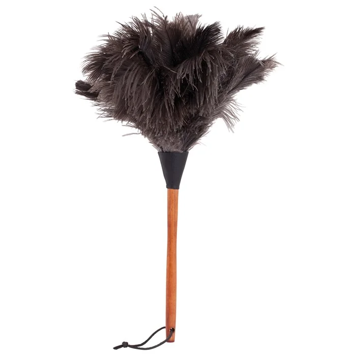 Dammvippa Strutsfjädrar, 50 cm Fynd