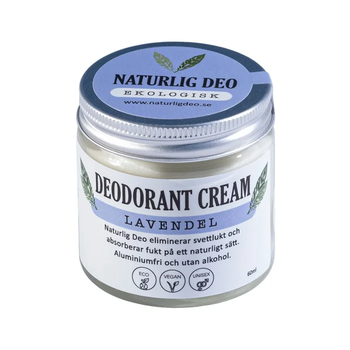 Ekologisk Deodorant Cream Lavendel Begränsad tid
