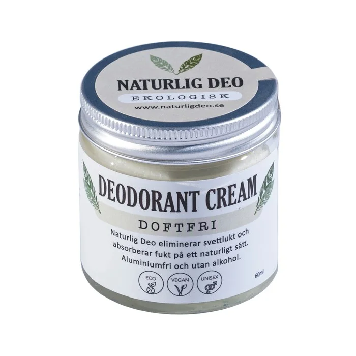 Sista chansen Ekologisk Deodorant Cream Doftfri