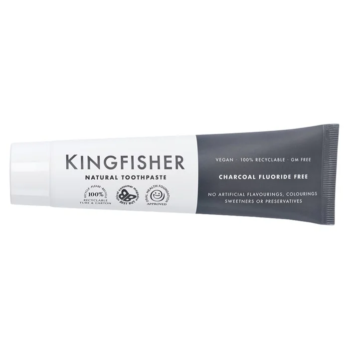 Naturlig Fluorfri Tandkräm Aktivt kol, 100 ml Sista chansen