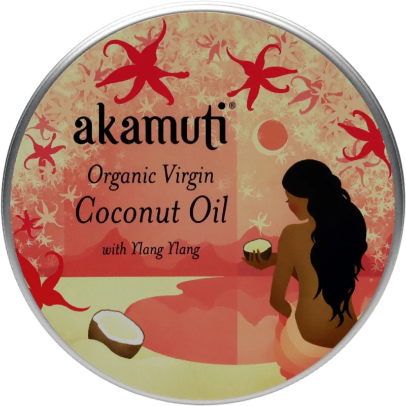 Akamuti Ekologisk virgin kokosolja med ylang ylang, 175 g Trygg betalning
