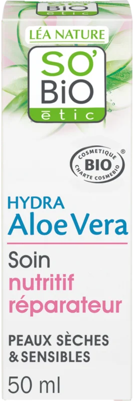 LÉA NATURE SO BiO étic Hydra Aloe Vera Repair Nourishing Care, 50 ml Rabatt