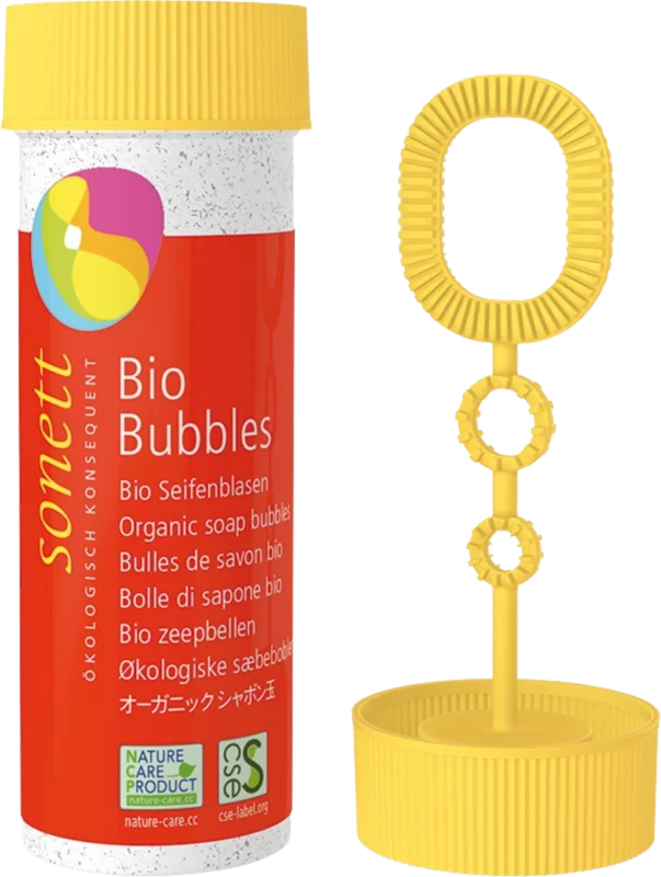Sonett Bio Bubbles såpbubblor, 45 ml Begränsat antal