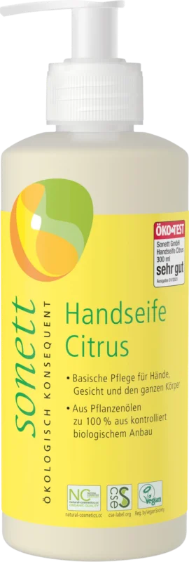 Billig Sonett Citrus handtvål, 1 l