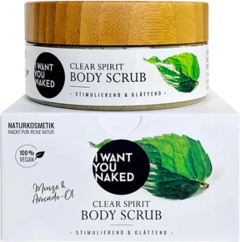 Fynd I WANT YOU NAKED Clear Spirit Body Scrub, 200 ml