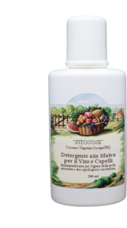 Fitocose Mallow 2in1 Cleanser for Face & Hair, 200 ml Snabb leverans