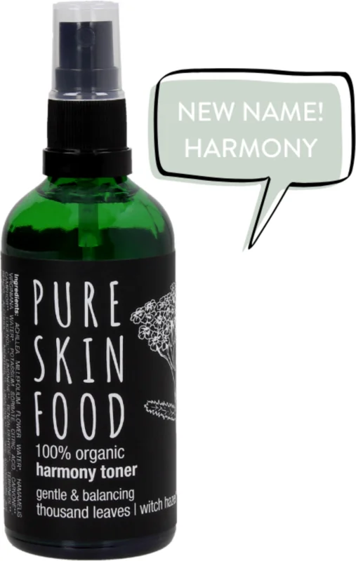 PURE SKIN FOOD Organic Harmony Toner Yarrow - Witch Hazel, 50 ml Rabatt