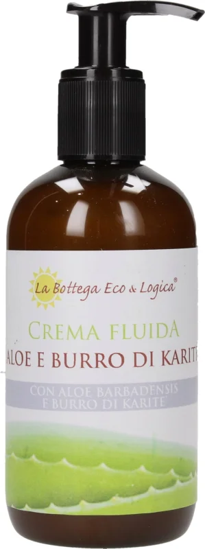 La Bottega Eco & Logica Aloe vera och sheasmör krämfluid, 250 ml Rabatt