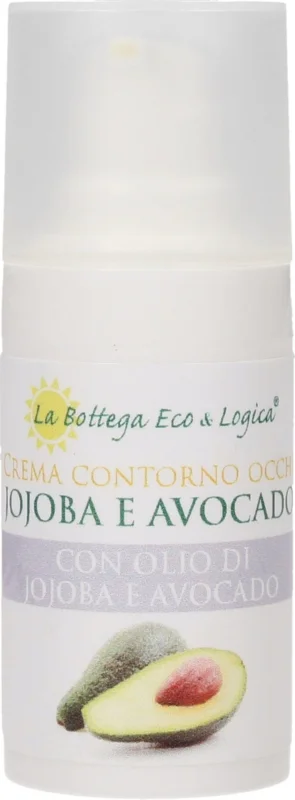 Outlet La Bottega Eco & Logica Jojoba och avokado ögonkonturskräm, 15 ml