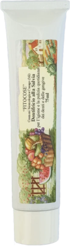 Fitocose Sage Toothpaste, 75 ml Begränsat antal