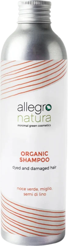 risnedsättning Allegro Natura Valnöt & Palmarosa Schampo, 250 ml