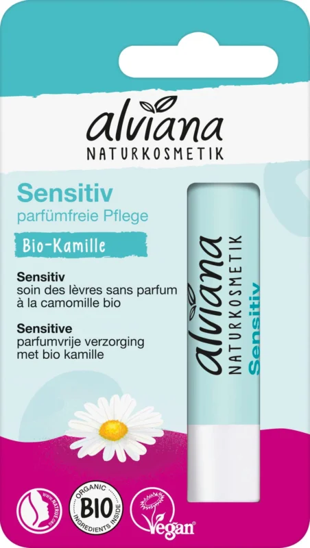 alviana Naturkosmetik Läppbalsam Sensitiv, 4,50 g Köp nu