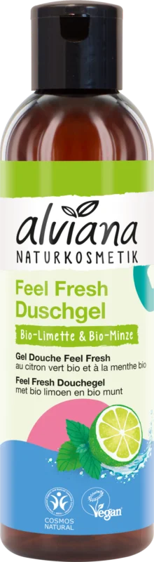 Köp online alviana Naturkosmetik Feel Fresh Duschgel Bio-Limette, 250 ml