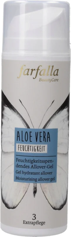 Populärt val farfalla Fuktighetsgivande allover-gel aloe vera, 150 ml